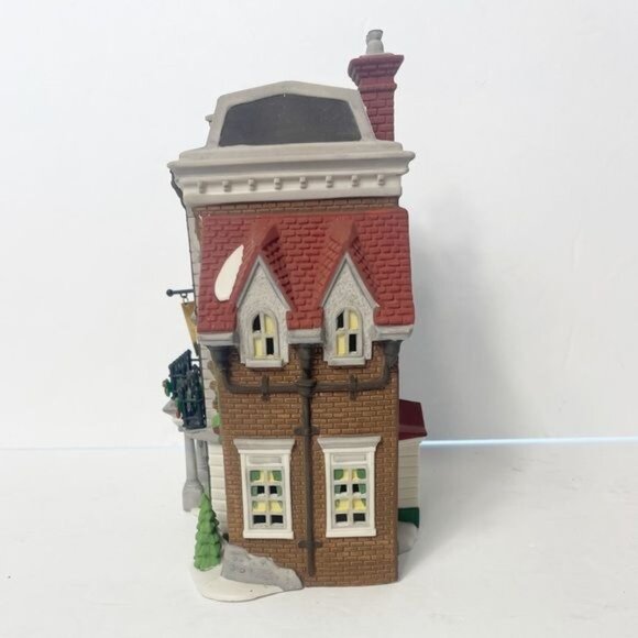 Charles Dickens Village Series Crown & Cricket Inn First Edtn 1992 Department 56 - Picture 7 of 12